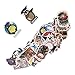 Homyu Stickers 50-Pcs PVC Anime Decals Waterproof Sunlight-Proof DIY Ideals for Cars Motorbikes Skateboard Spinner Luggages Laptops