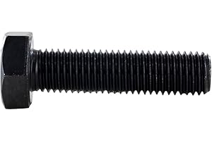 Conquest Fasteners 3/4"-10 x 3" A325 Type 1 Fully Threaded Heavy Hex Structural Bolts (10 Pack) - Plain Finish