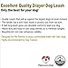 Dog Leash for Medium, Large and Small Dogs - 6 Foot Dog Leashes for Training and Daily Walks - Durable Sizes in Lightweight and Heavy Duty for Small and Large Breeds (2-Layer, Red)