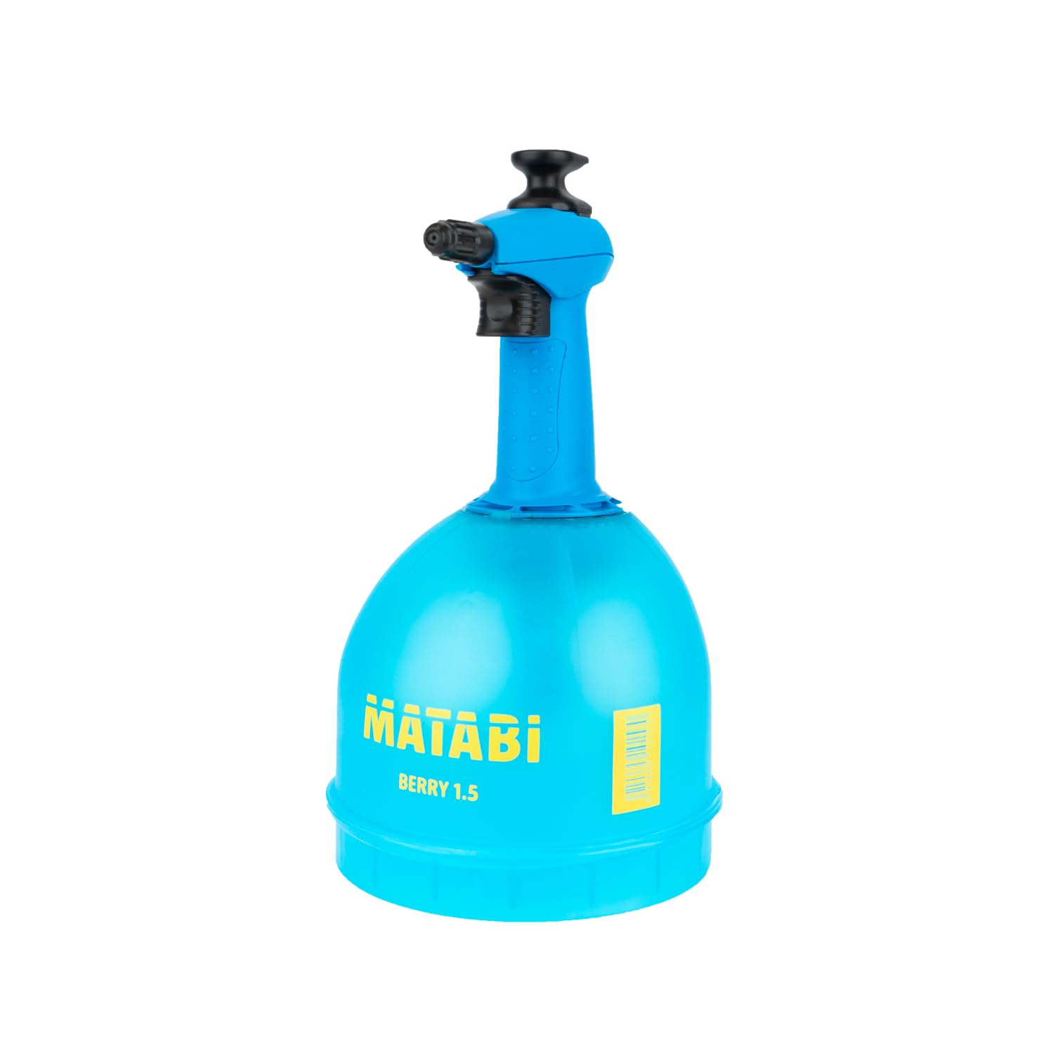 Matabi - Portable Pressure Sprayer For Plants, Garden and Cleaning - 1L - Adjustable Nozzle - Translucent Tank - Ergonomic Design - Ideal for Indoors and Outdoors - Berry 1.5 - Made in Europe