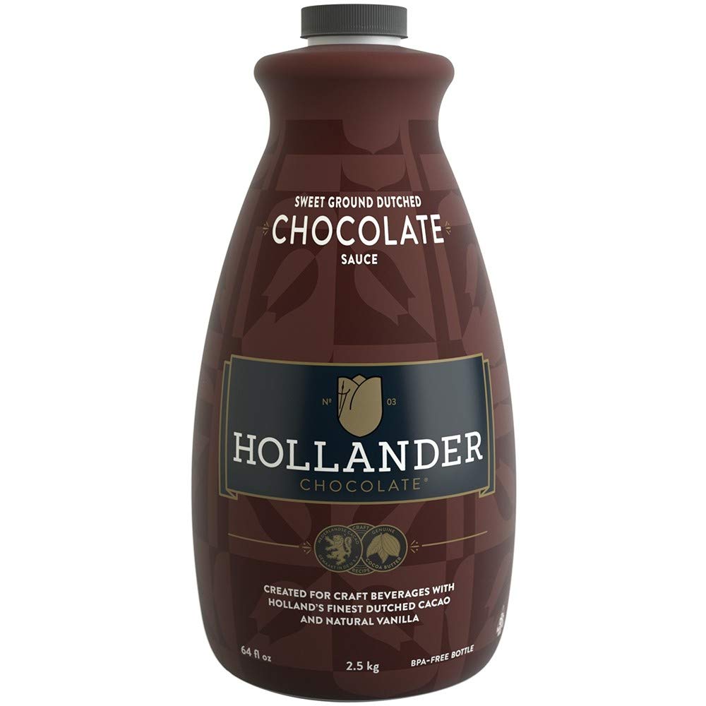Dutched Chocolate Café Sauce by Hollander Chocolate Co