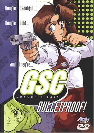 Gunsmith Cats Bulletproof 1995 Dvd Amazon Co Uk Gunsmith