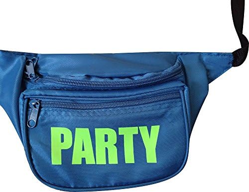 Bam Products- Neon Fanny Party Pack (Blue-Green)