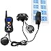 PATPET PTS-018 Rechargeable and Waterproof Remote Dog Training Collar-Vibration,Shock and Tone with Backlight LCD, Separate Silicone Buttons for Large, Medium and Small Dog!