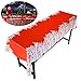 TinkSky PBPBOX Halloween Blood Table Cover for Halloween Zombie Party Decorations 54 X 108 Inch Halloween Tablecloth