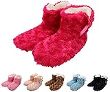Enimay Women's Slipper Boots Lounge House Relaxed Shoes Fuzzy Fluffy Soft