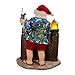 Kurt S. Adler Fabriche Battery Operated Tiki Bar Santa Figurine FA0118 11.5 Inch New
