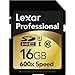 Lexar Professional 600x 16GB SDHC UHS-I Flash Memory Card LSD16GCRBNA600