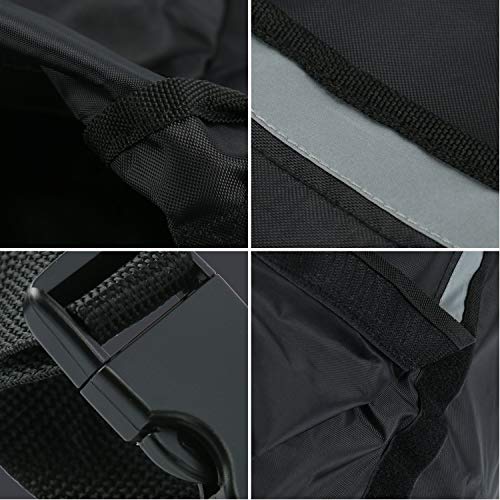 Yaesport Wheelchair Backpack Bag - Black - Great Accessory Pack for Your Mobility Devices. Fits Most Scooters, Walkers, Rollators - Manual, Powered or Electric Wheelchairs