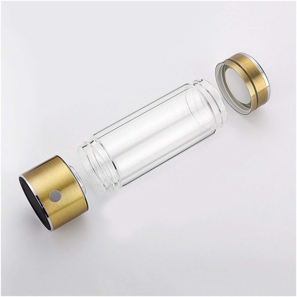 HEN'GMF Hydrogen-Rich Water Cup, Smart Hydrogen Water Generator, Health Care Bottle, Water Filter, USB Rechargeable, Water Ion Ionizer Generator, Portable.
