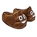 Emoji Slippers Poop Plush Cotton Slipper, Anti-Slip Indoor Warm Cute Winter Shoes, Unisex for Kids and Women by Flying horse