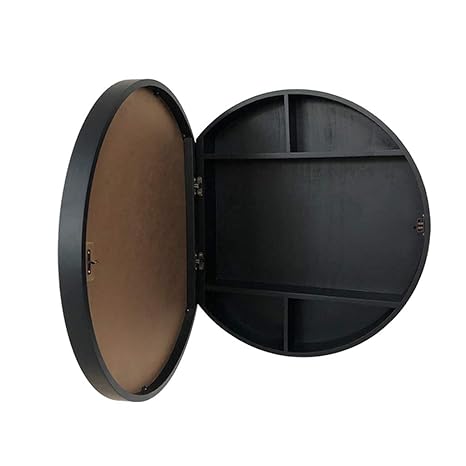 Bathroom Mirror Round Cabinet Bathroom Wall Storage Cabinet