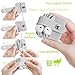 ELFRhino Silicone Earphone Organizer Earphone Wrap Winder Headphone Cord Organizer Wrap Winder Manager/Cable Winder(Gray, 1 Piece)