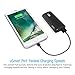 Portable Charger - [Apple Certified] uNu Superpak 5000mAh 2.1A External Battery Pack for iPhone 6 6S, 6 Plus,5S,5, Galaxy S6 Edge,Note 5 4 with 2-in-1 Lightning Cable 8Pin and MicroUSB Cable - Black