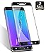 Galaxy S6 Edge Screen Protector,(2 Pack)Elebase 3D CurvedTempered Glass,Anti-Scratch,9H Hardness,Full Coverage,Anti-Bubble Clear Film for Samsung Galaxy S6 Edge(Black)