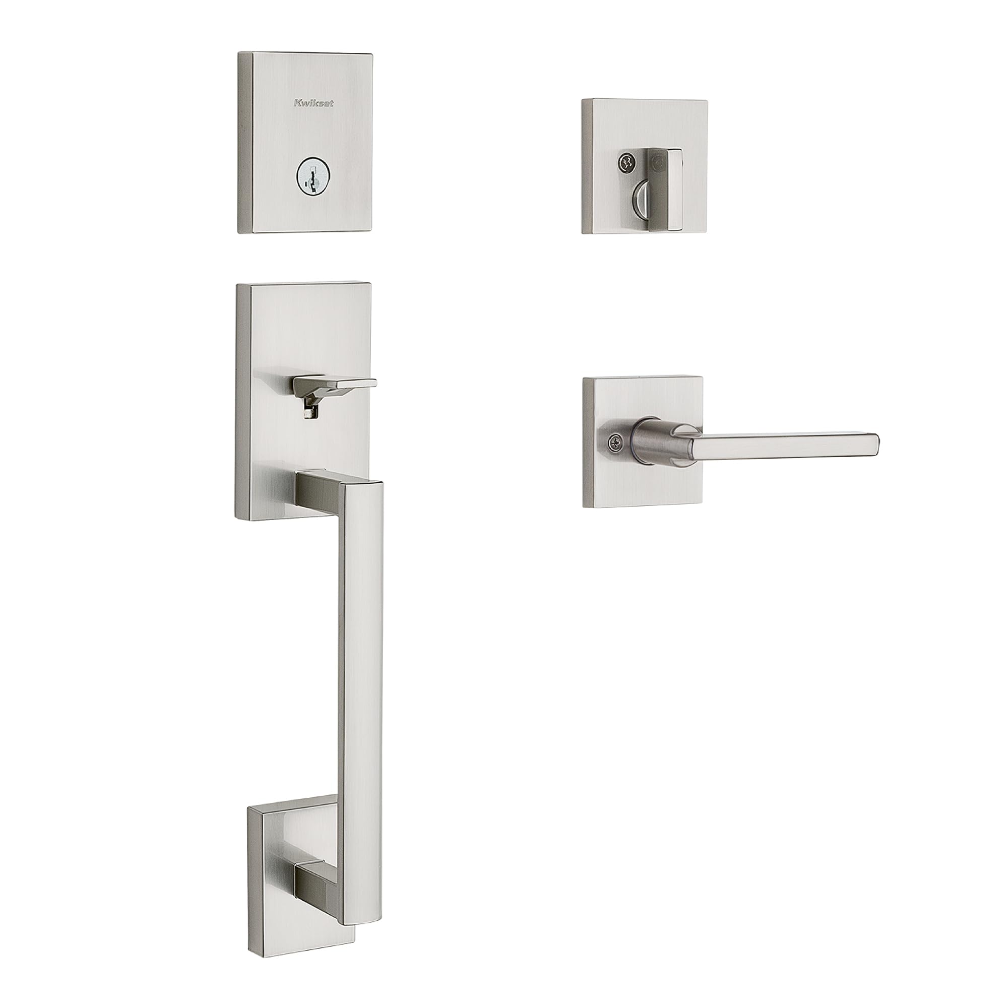 Kwikset San Clemente Front Door Lock Handle and