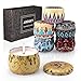 Arosky Citronella Candles Indoor and Outdoor Scented Natural Soy Wax Portable Travel Tin Candle Gift Set 6 x 4.2 Oz Pack of 6thumb 1