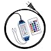 iHomy Power Adapter, Transformers, Power Supply For SMD 3528 5050 LED Strip Lights, Output 12V DC, 5A Max, 60 Watt Max with 24Key IR Remote Controller