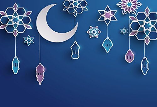 Yeele10x8ft Ramadan Backdrop Eid Mubarak Muslim Islamic Art Design Party Banner Room Decoration Photography Background Pictures for Adult Boy Girl Portrait Photo Booth Shooting Vinyl Studio Prop