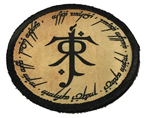 Rings of Power Morale Patch | Lord of The Rings Ring of Power Patch by RedheadedTshirts | Lord of The Rings Patch for Your Plate Carrier Patches, Hat Patches, Backpack, Hat and Tactcial Gear