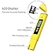 Tanice Digital PH Meter LCD PH Tester 0.01 PH High Accuracy Water Quality Tester for Household Drinking Water, Swimming Pools, Aquariums, Hydroponics