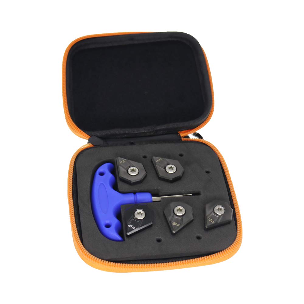MamimamiHGolf Weight for Cobra F9 Driver 6g/8g/10g/12g/14g + 1pc Wrench +1pc Case