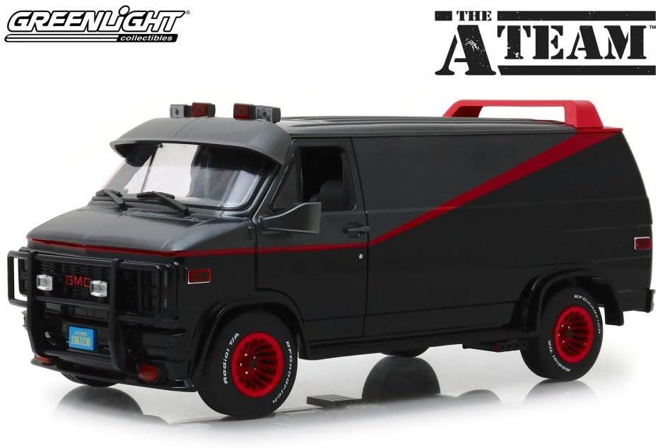 Toys Games Ba S 1983 Gmc Vandura Van The A Team Greenlight 1 18 Diecast Car Cars Trucks Vans