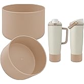 BKBY 2PCS Silicone Boot Compatible with Owala 30oz & 40oz FreeSip Sway Bottles & Tumblers, Protective Anti-Slip Bottom Cover Sleeve for Freesip Sway Tumbler