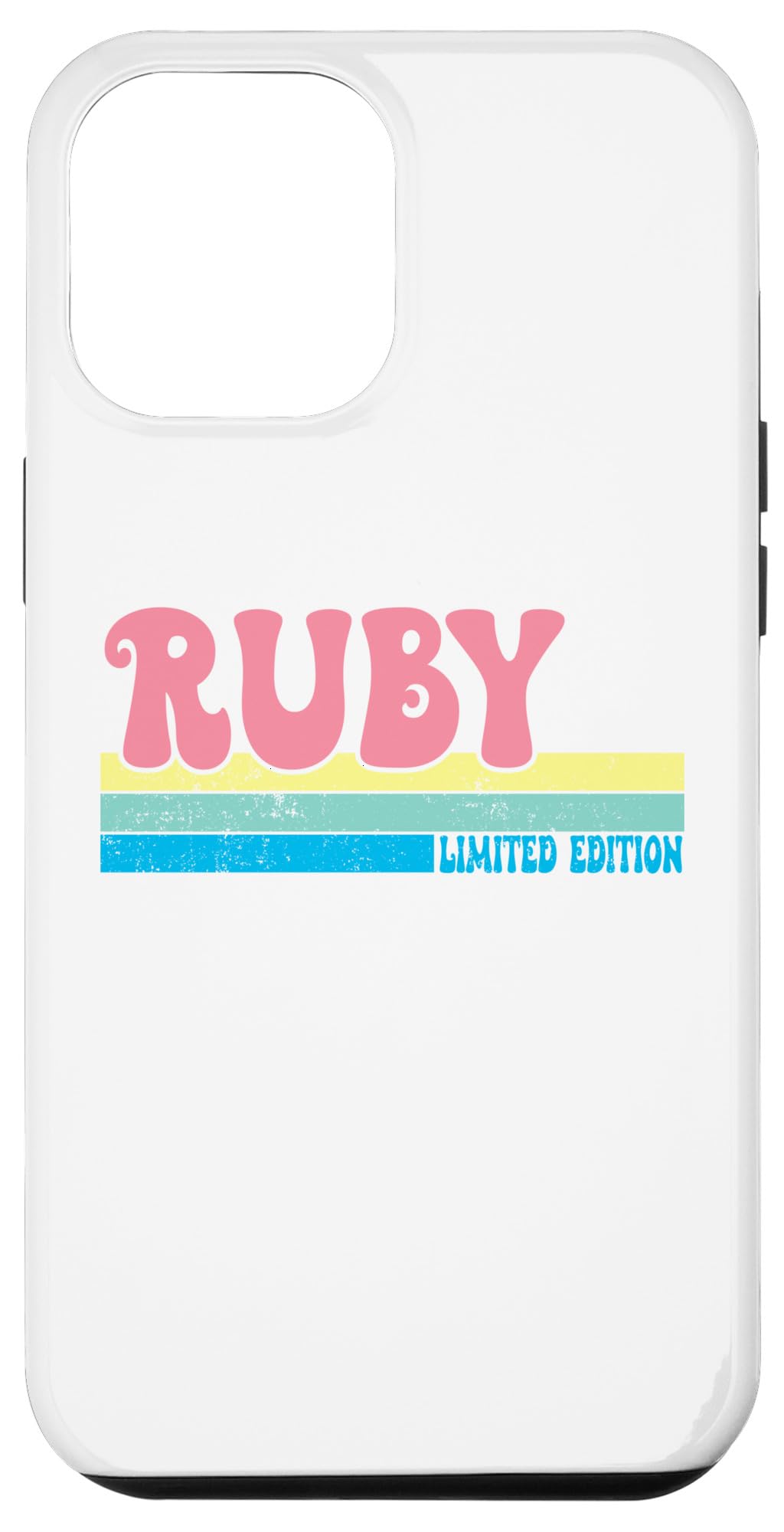 iPhone 12 Pro Max RUBY Name Personalized Cute Idea Groovy Women RUBY Case