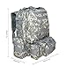 TTLIFE Backpack Large Tactical Outdoor Trekking Rucksacks Military Bag for Hiking Camping Mountain Climbing Combined with 3 MOLLE Bags (ACU)
