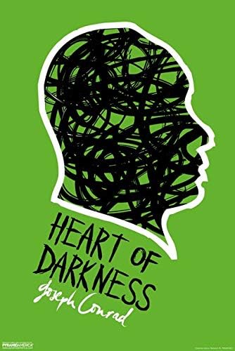 Amazon インテリアポスター 闇の心ジョセフコンラッドシルエットポスター 写真を印刷 アート キャンバス 絵画 サイズ 40x60cm 新築飾り 贈り物 アートフレーム ポスター オンライン通販