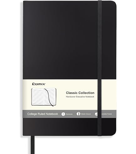 Amazon.com : Amazon Basics Classic Lined Writing Notebook for Note
