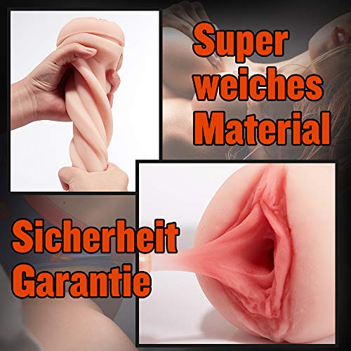 Masturbator Cup Realistische Muschi Automatische Masturbatoren Sexspielzeug für Männer mit 10 Vibrationsmodi Real Vagina 3D Strucktur Elektrische Masturbieren Mann Erotik Fondlove