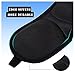 Newest Design Eye Mask VCGEO Contoured Breathable Lightweight Comfortable Black 3D Sleep Mask,Edge Sewing More Durable