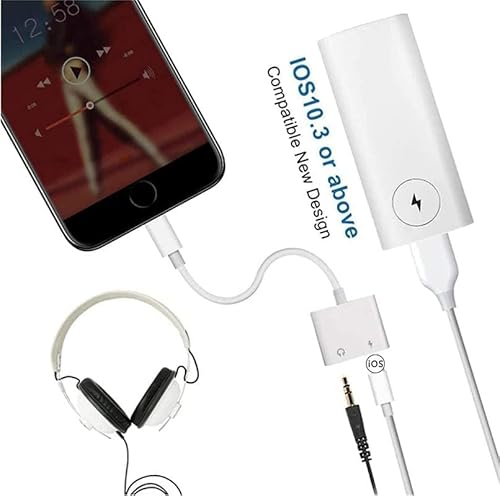 Pack Headphone Adapter for iPhone [Apple MFi Certified], in - Main Image