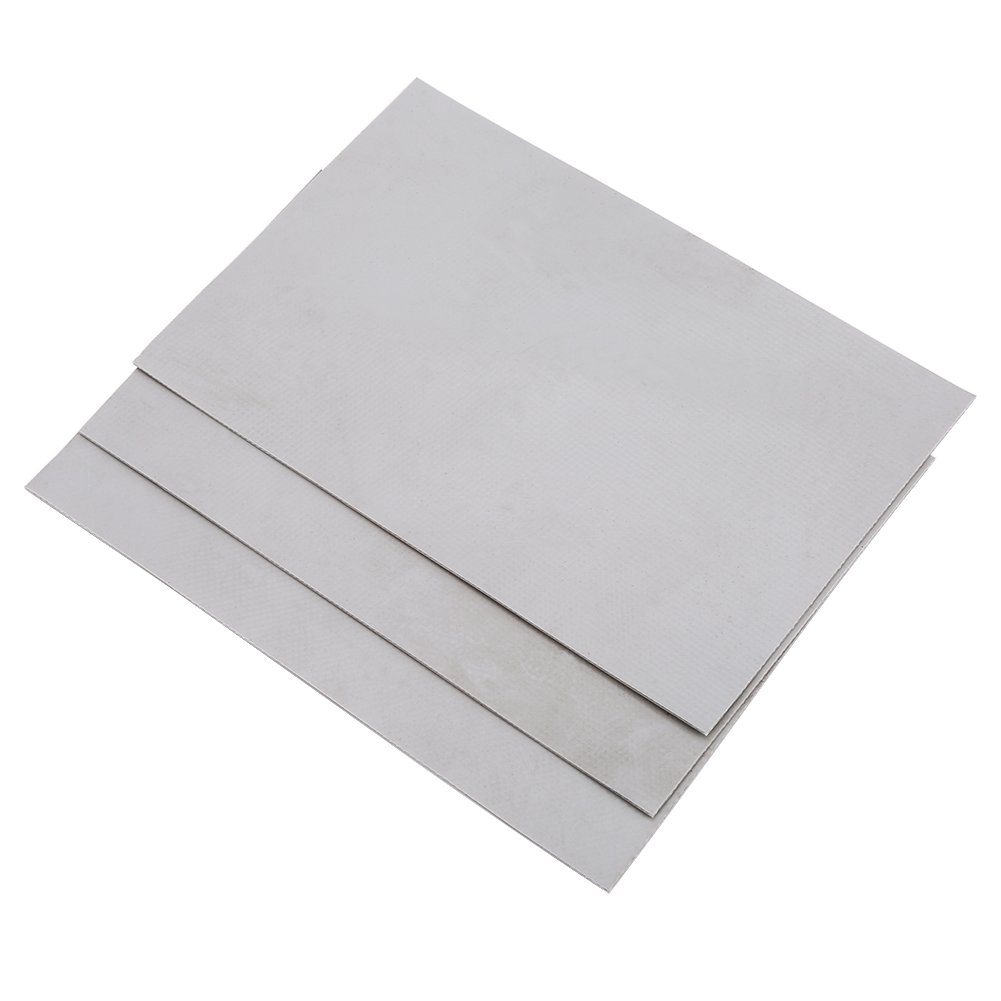 Keenso Inflatable Boat Repair Patches, 3pcs PVC Waterproof Repair Patches Kit Set for Inflatable Raft Boat Canoe Kayak (Gray+White) boating