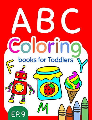 ABC Coloring Books for Toddlers EP.9: A to Z coloring sheets, JUMBO Alphabet coloring pages for ...