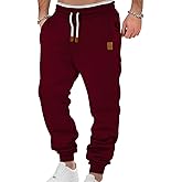 QOSOQ Mens Sweatpants Pants Joggers Stretch Casual Sweatpants for Men Lounge Athletic Pants Drawstring Pants with Pockets