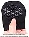 VERO MONTE 6 Pairs Womens Toe Topper Socks - No Show Half Socks (6-9, Black) 46121
