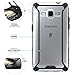 Galaxy Core Prime/Galaxy Prevail LTE Case, POETIC Affinity Series Premium Thin/No Bulk/Slim fit/Material Protective Bumper Case for Samsung Galaxy Core Prime Black/Clear