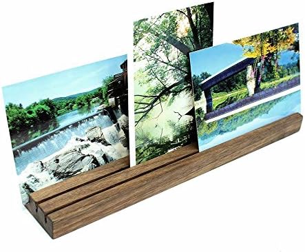Wood Block Photo Holder