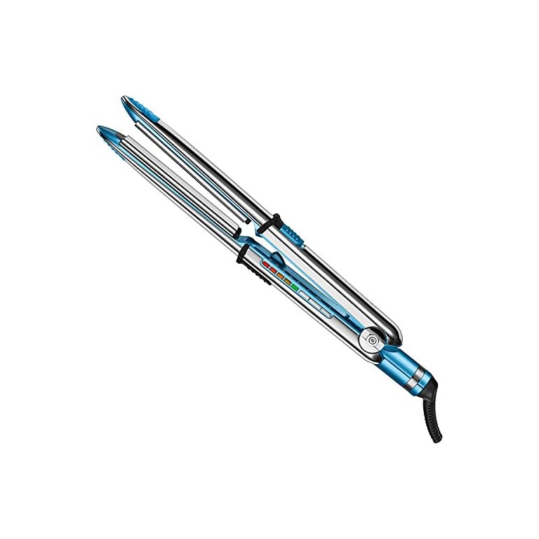 Babyliss-Nano-Titanium-Optima-3000-Flat-Iron-Model-Babss3000tc-Silver-blue-By-Babylisspro-for-Unisex-125-Count BaByliss Nano Titanium Optima 3000 Flat Iron, Model Babss3000tc, Silver-blue, 1.25 Count