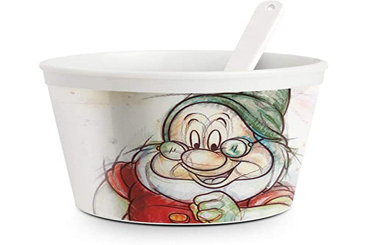 Egan Ice cream bowl, porcelain, multicoloured, unique