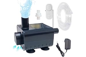 CSRBUY Upgraded Small Condensate Pump for Dehumidifier, Max 7ft Lift, Drain Pumps with Water Level Sensor, 12V Condensate Pump with Overflow Alarm Kit For Commercial Ice Maker/Portable AC/HVAC/Air Cooler