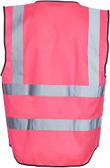 Blackrock Hi Vis Vest Pink Enhanced Visibility Size Large view 3