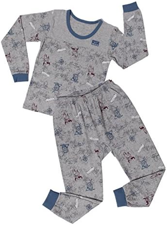 ChummyChummy Premium Children Pajamas Cotton Kids Boys "Viking Map" US 9~10Y/Asia 75 (KBSPJ07)