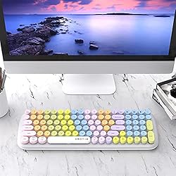 UBOTIE Colorful Bluetooth 100Keys