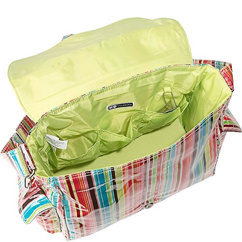 Kalencom Laminated Buckle Bag, Tequila - Thumbnail 2