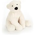 Jellycat Perry Polar Bear Stuffed Animal, Medium 10 inches - Teddy Bear Plush Toy - Classic Children's Gift