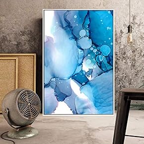 Floating Framed for Living Room Bedroom Ink for